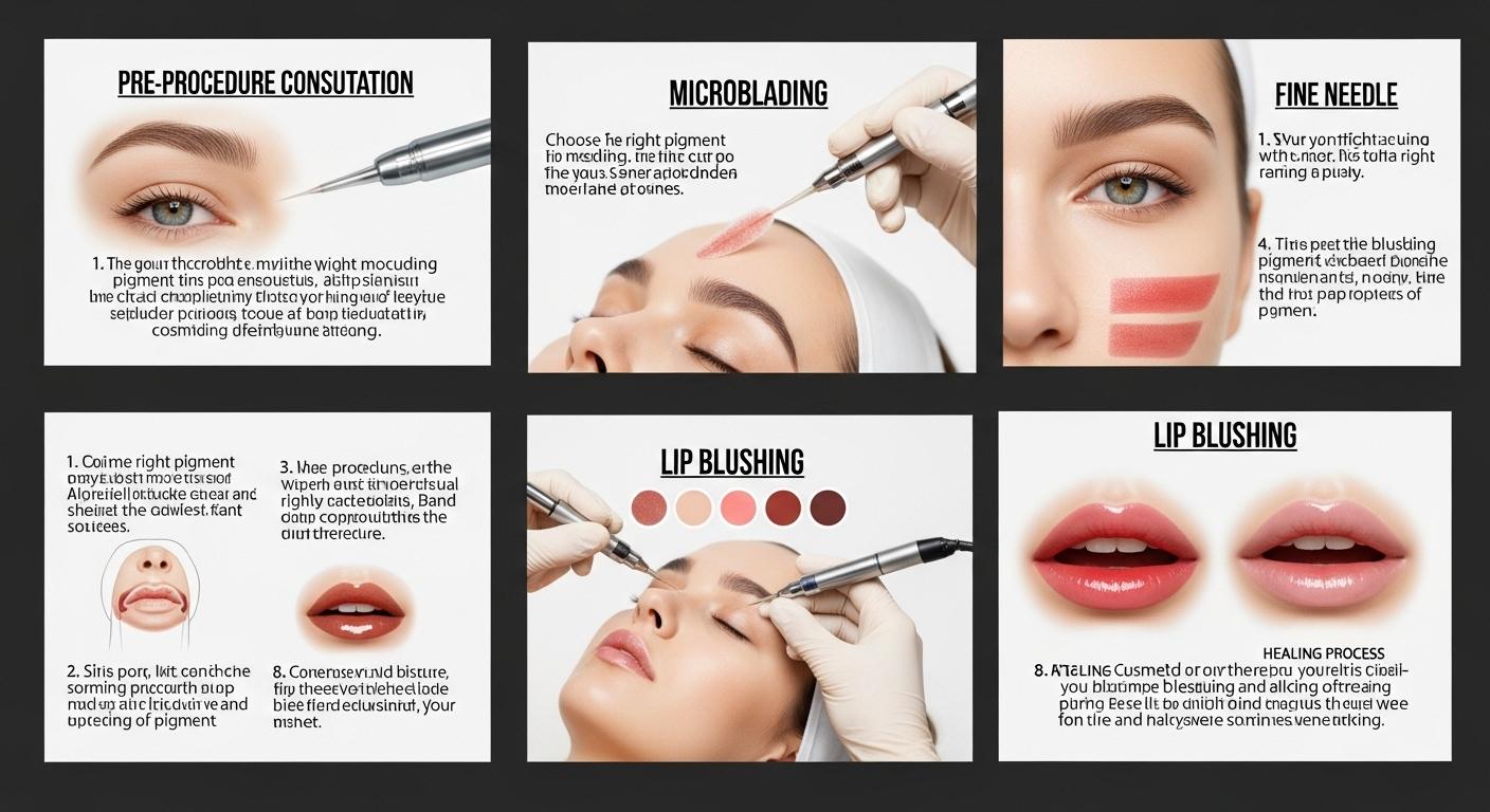 Cosmetic tattooing (microblading, lip blushing) explained