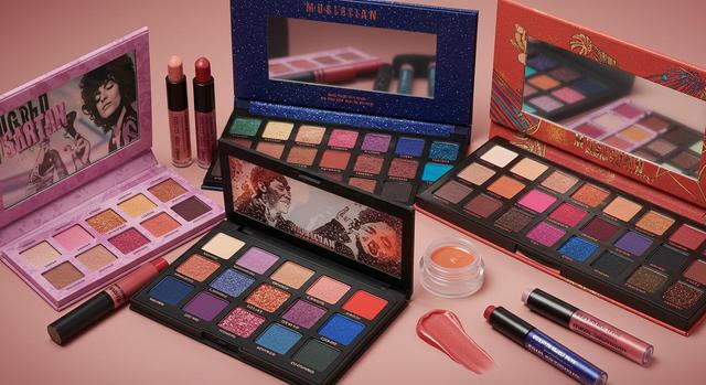 Musician-inspired makeup palettes and lip kits you’ll love