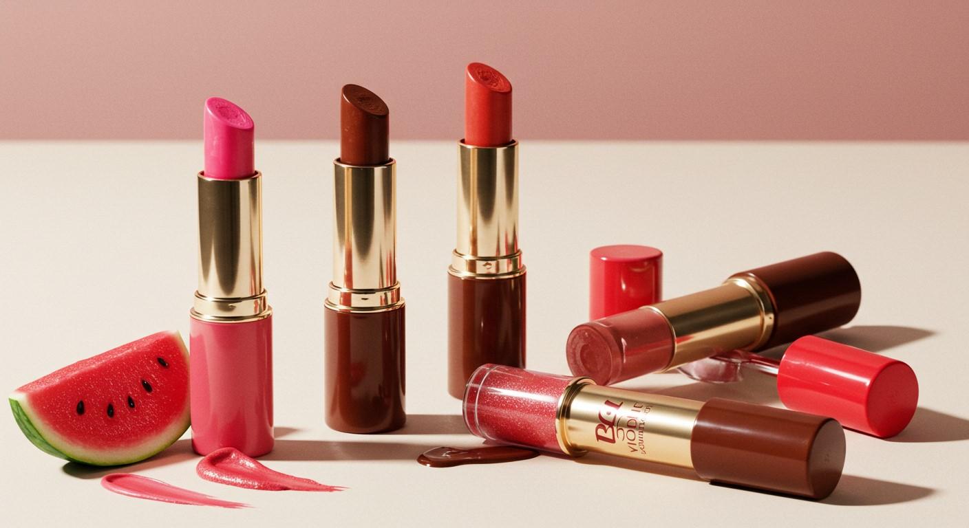 Global food brands are entering the beauty space with flavor-infused lip products