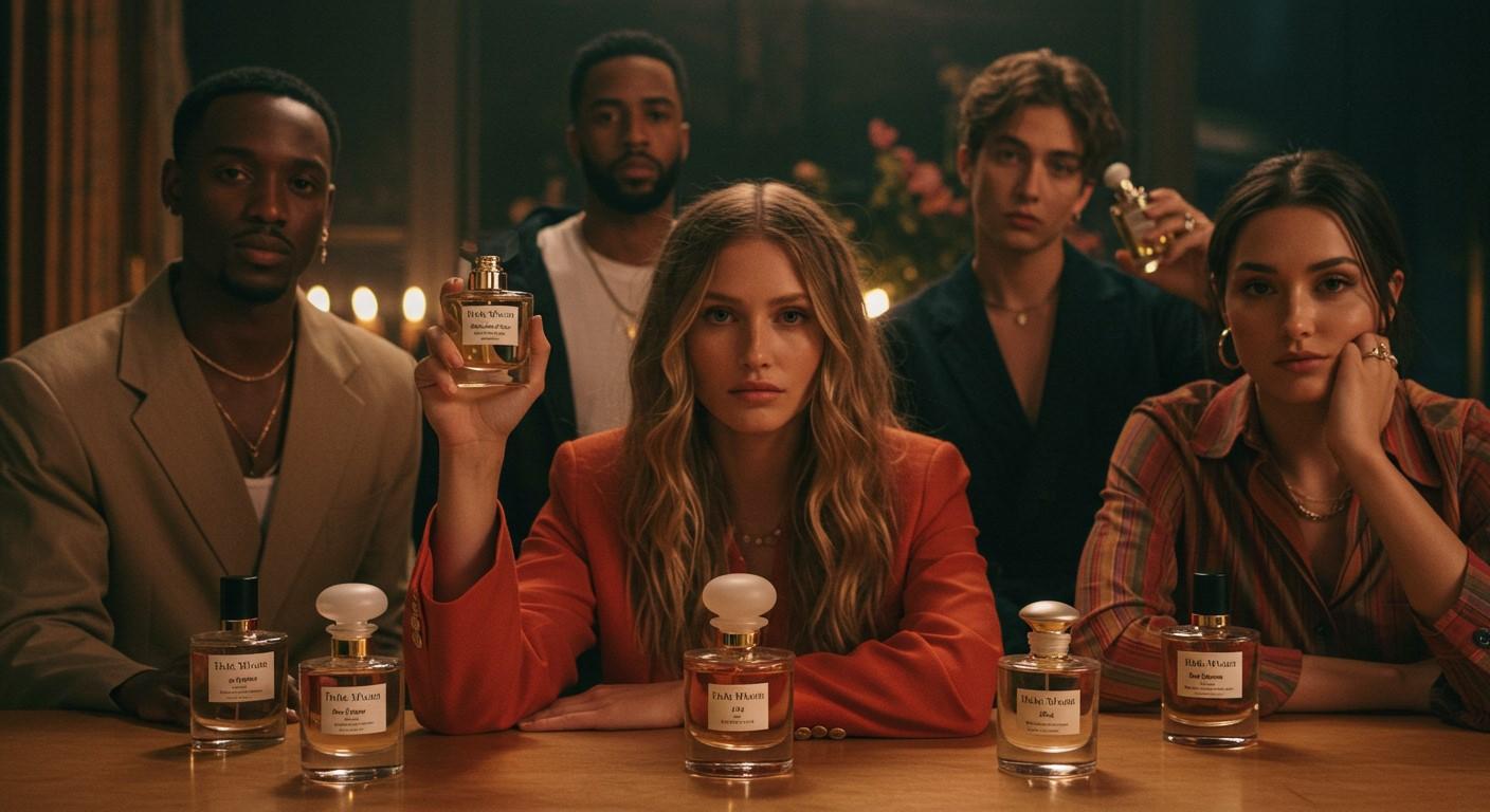 Influencer-created fragrance lines featuring unique scent storytelling