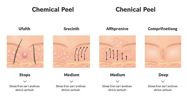 Chemical peel depth levels and when to use each